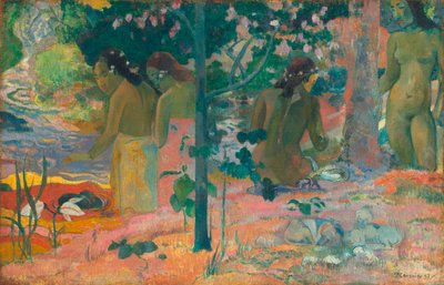 De Baadsters door Paul Gauguin